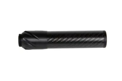Karbonowy tłumik dźwięku DSL2 36x150mm - Czarny - obrazek 3