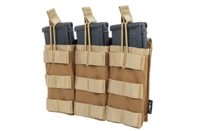 Potrójna ładownica typu Open na magazynki  M4/M16 Specna Arms Tactical Tan - obrazek 4