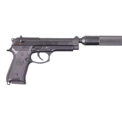 Replika pistoletu SR92 z tłumikiem - czarna (OUTLET) OUT-72-037860-00 asgbox.pl Replika pistoletu SR92 z tłumikiem - czarna (OUTLET) OUT-72-037860-00 asgbox.pl