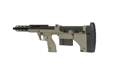 Replika karabinu snajperskiego Desert Tech SRS-A2/M2 Covert 16” (praworęczna) - oliwkowa - obrazek 5