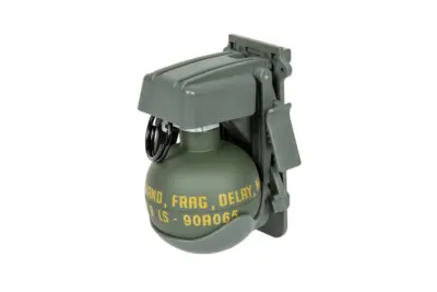Replika granatu M67 z ładownicą QD - Olive Drab - obrazek 2