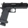 Pistolet ASG SRC Dark Viper DUAL POWER z walizką transportową i magazynkiem CO2 Czarny OD-G-SRC-02-042569-00 asgbox.pl