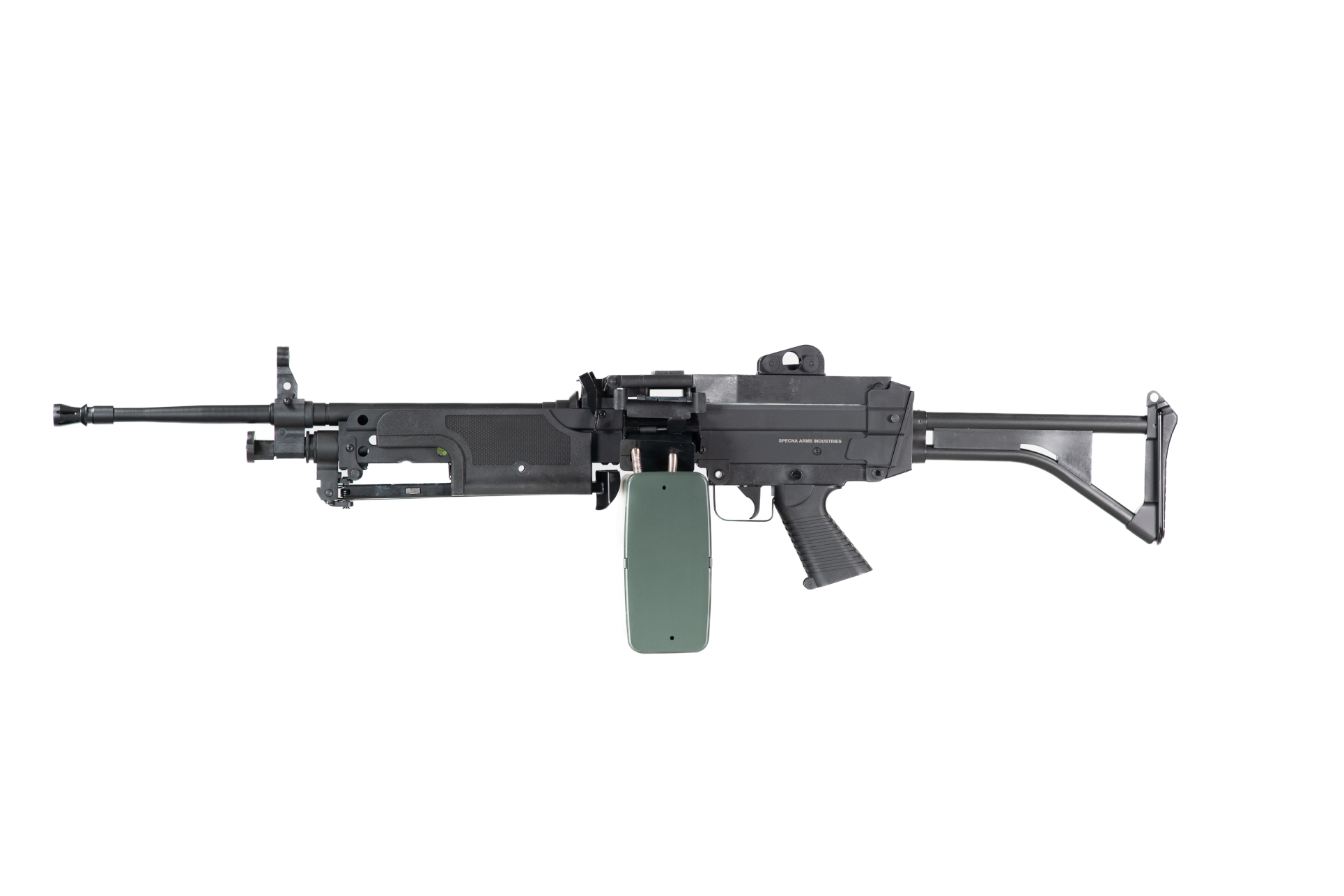 Replika karabinu maszynowego SA-249 MK1 CORE™ - czarna (OUTLET) OD-G-OUT-72-036938-00 asgbox.pl Replika karabinu maszynowego SA-249 MK1 CORE™ - czarna (OUTLET) - obrazek 4