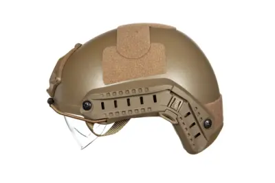 X-Shield MH Helmet Replica With Goggles - Tan - obrazek 5