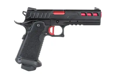Pistolet ASG ICS Hi-Capa ACME Dual Power (z magazynkiem na CO2) - obrazek 5