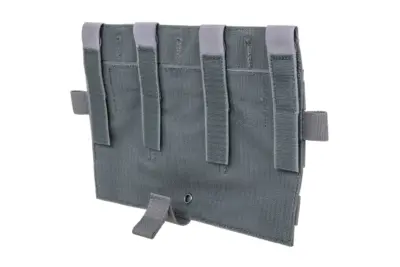 Panel Ładownica Ape Force Gear na 3 magazynki M4/M16 Flat Wolf Grey - obrazek 3