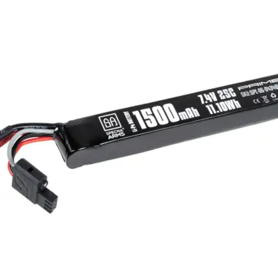 Alternative view of Akumulator Li-Po Specna Arms x Gens Ace 1500 mAh 25C 2S1P 7.4V T-Deans G-Tech