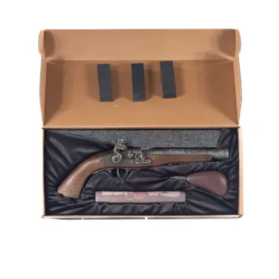 Replika pistoletu skałkowego typu Flintlock Green Gas (OUTLET) OUT-72-037169-00 asgbox.pl Replika pistoletu skałkowego typu Flintlock Green Gas (OUTLET) OUT-72-037169-00 asgbox.pl