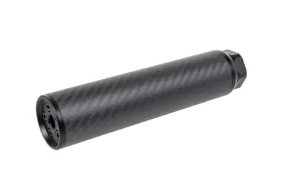 Karbonowy tłumik dźwięku Silverback Medium 24mm CW Czarny - obrazek 2