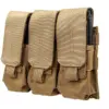 Potrójna ładownica na magazynki typu M4/M16 Specna Arms z klapą Tan OD-G-SPE-19-040533-00 asgbox.pl