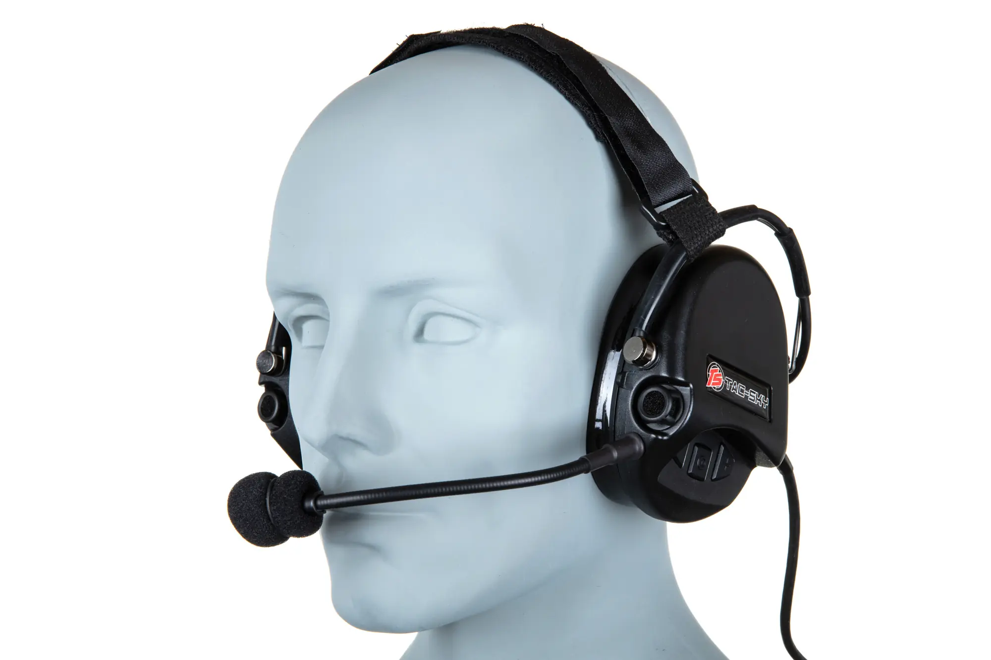 Zestaw słuchawkowy Tac-Sky WYS0149 PRO Back Headband Czarny TAC-31-043773-00 asgbox.pl Zestaw słuchawkowy Tac-Sky WYS0149 PRO Back Headband Czarny - obrazek 4