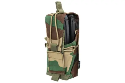 Podwójna uniwersalna ładownica na magazynki Specna Arms Tactical Woodland - obrazek 3