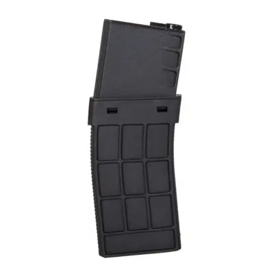 Alternative view of Magazynek typu Hi-Cap do replik M4 na 450 kulek - Czarny