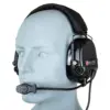 Zestaw słuchawkowy Tac-Sky WYS0039 Noise Reduction Headset Czarny OD-G-TAC-31-043723-00 asgbox.pl