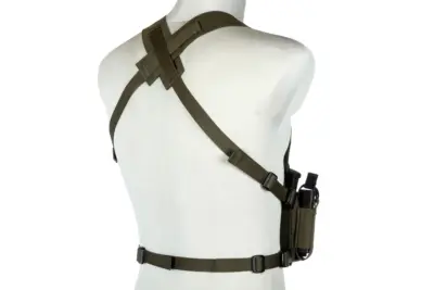 Taktyczny Chest Rig typu D3CRM - Ranger Green - obrazek 3