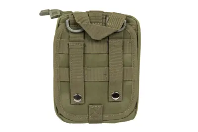 Apteczka zrywana Molle z naszywką Medyk GFC Tactical Oliwkowa - obrazek 4
