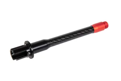 Lufa zewnętrzna do M4/M16 Mancraft Hybrid CNC -Carbon 7" Czerwony - obrazek 4