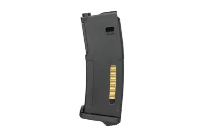 Magazynek EPM mid-cap 150 kulek do replik TM Recoil Shock M4/SCAR - Czarny - obrazek 3