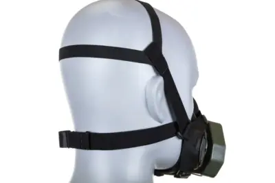 Maska Special Tactical Respirator Oliwkowy - obrazek 4