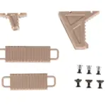 asgbox.pl - Chwyt przedni JJ Airsoft JA-1392 typu Hand Stop na Keymod/M-LOK Tan