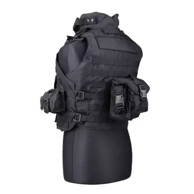 Kamizelka taktyczna typu IBA - czarna OD-G-GFT-18-009887-00 asgbox.pl