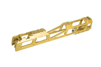 Aluminiowy zamek LA Capa Customs HYPER do replik TM Hi-Capa 5.1 Złoty - obrazek 2