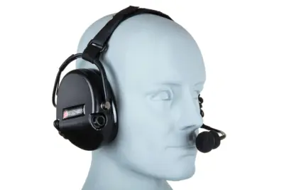 Zestaw słuchawkowy Tac-Sky WYS0149 PRO Back Headband Czarny - obrazek 4