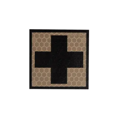 asgbox.pl - Naszywka IR Combat-ID Krzyż Medyczny Gen.2 TAN