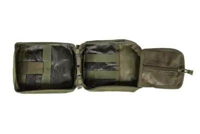 Apteczka zrywana Molle z naszywką Medyk GFC Tactical Oliwkowa - obrazek 5