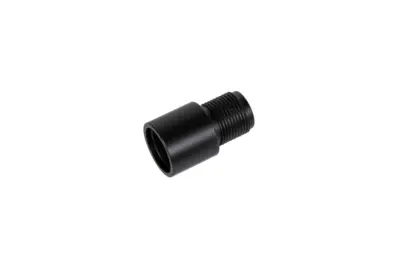 Przejściówka z gwintu 14mm CW na 14mm CCW Czarna - obrazek 3