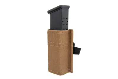 Kątowa ładownica na magazynek pistoletowy Wosport Coyote Brown - obrazek 4