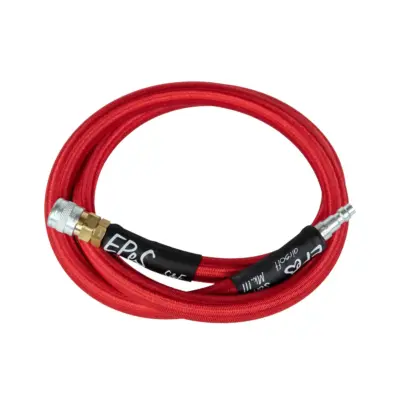 Wąż HPA S&F Mk.III z oplotem 100 cm - Czerwony EPE-12-036631-00 asgbox.pl Wąż HPA S&F Mk.III z oplotem 100 cm - Czerwony EPE-12-036631-00 asgbox.pl