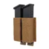 Podwójna ładownica na magazynki pistoletowe Wosport Coyote Brown OD-G-WSP-19-039487-00 asgbox.pl