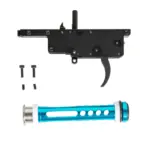 asgbox.pl - Wzmocniony stalowy zespół spustowy Zero Trigger System + aluminiowy tłok Action Army do replik VSR-10