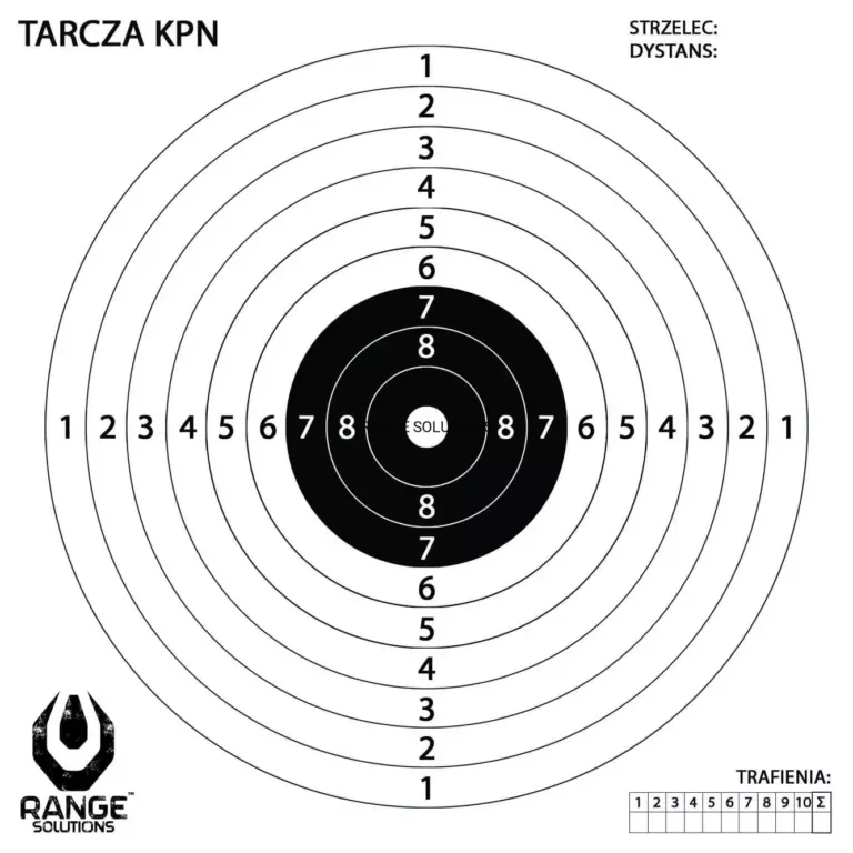 asgbox.pl - Tarcze do wiatrówki KPN - 500 szt.