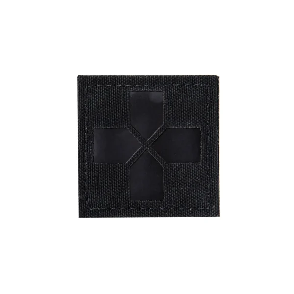asgbox.pl - Naszywka MED Cross IR - Czarny