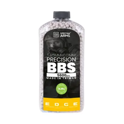 25g Specna Arms EDGE ULTRA™ BIO - 5600 szt - białe - butelka