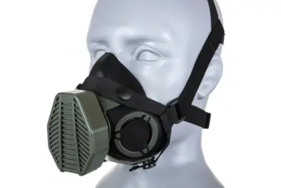 Maska Special Tactical Respirator Oliwkowy - obrazek 5