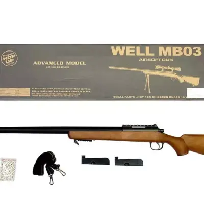 Replika karabinu snajperskiego MB03AW OD-G-WEL-03-000116-00 asgbox.pl