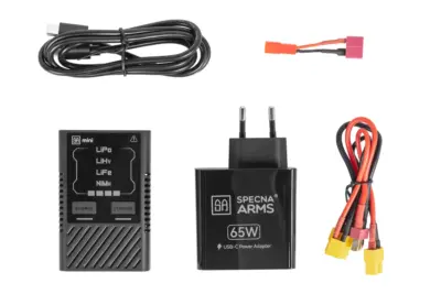 Mini ładowarka iMars G-Tech Specna Arms x Gens Ace USB-C z zasilaczem 65W - obrazek 5