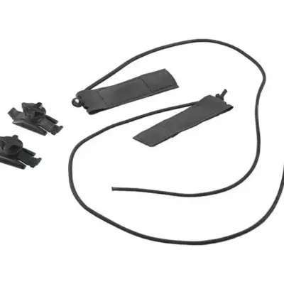 asgbox.pl - Uniwersalny montaż gogli do hełmów typu FAST - Czarny