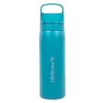 asgbox.pl - Butelka stalowa z filtrem wody LifeStraw Go 2.0 530ml Niebieska