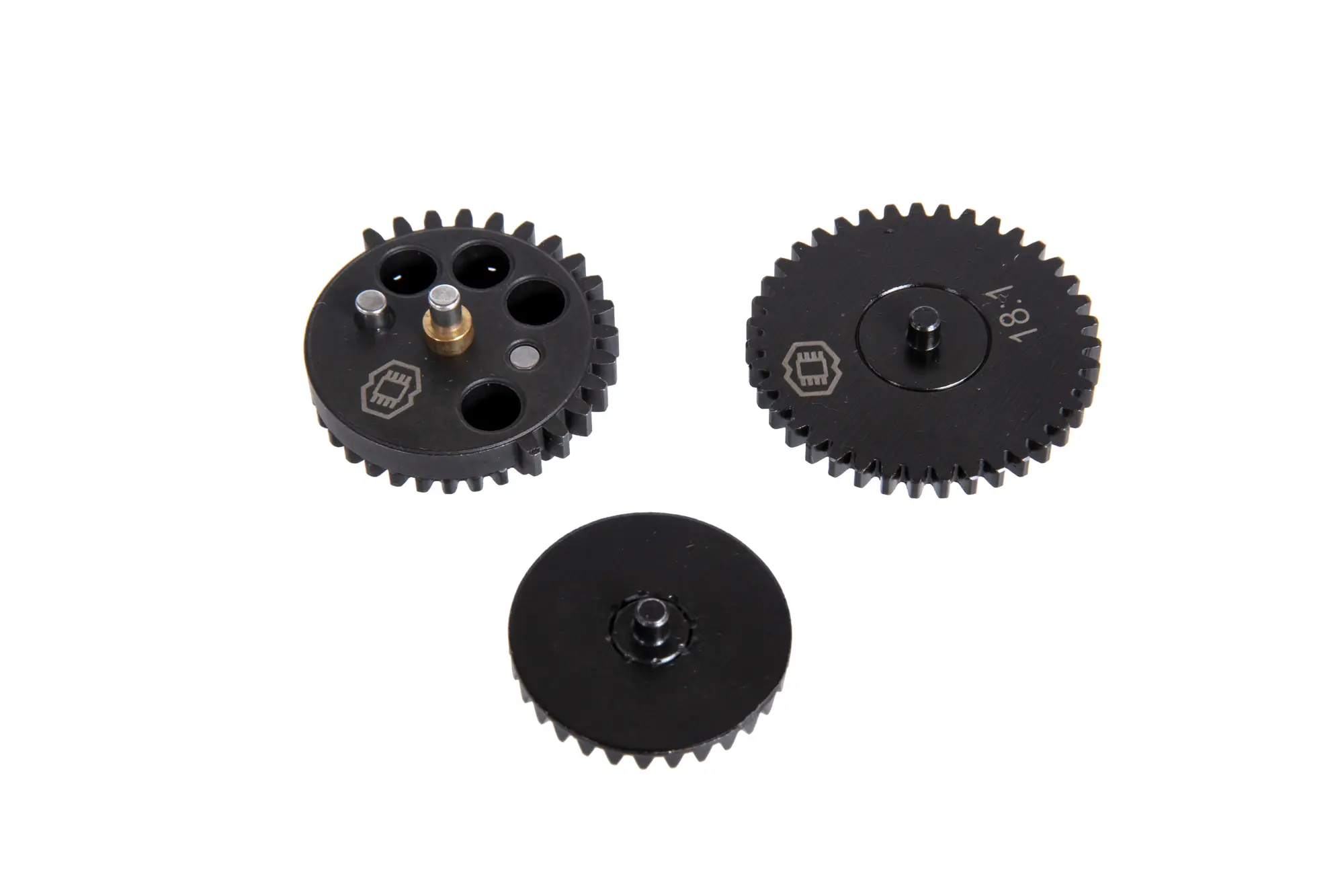 Zestaw stalowych kół zębatych CNC GATE 18:1 OD-G-GAT-08-036936-00 asgbox.pl Zestaw stalowych kół zębatych CNC GATE 18:1 - obrazek 2