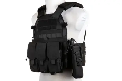 Kamizelka Plate Carrier Emerson Gear 6094A Style z zestawem ładownic Czarny - obrazek 5