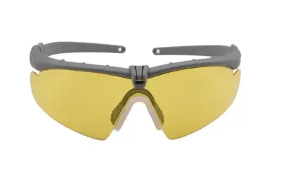 Okulary Tactical - Szary / Żółty - obrazek 3