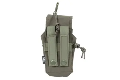 Podwójna uniwersalna ładownica na magazynki Specna Arms Tactical Oliwkowa - obrazek 4