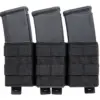 Potrójna ładownica na magazynki karabinowe Wosport Czarna OD-G-WSP-19-039502-00 asgbox.pl