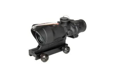 Replika lunety AOG 4X32 ze światłowodem - czarna - obrazek 3