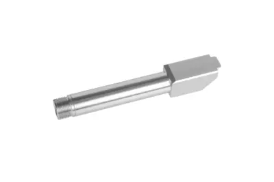 asgbox.pl - Lufa zewnętrzna "2 Way Fixed" Non-Recoiling do replik Umarex Glock 19X - Srebrna