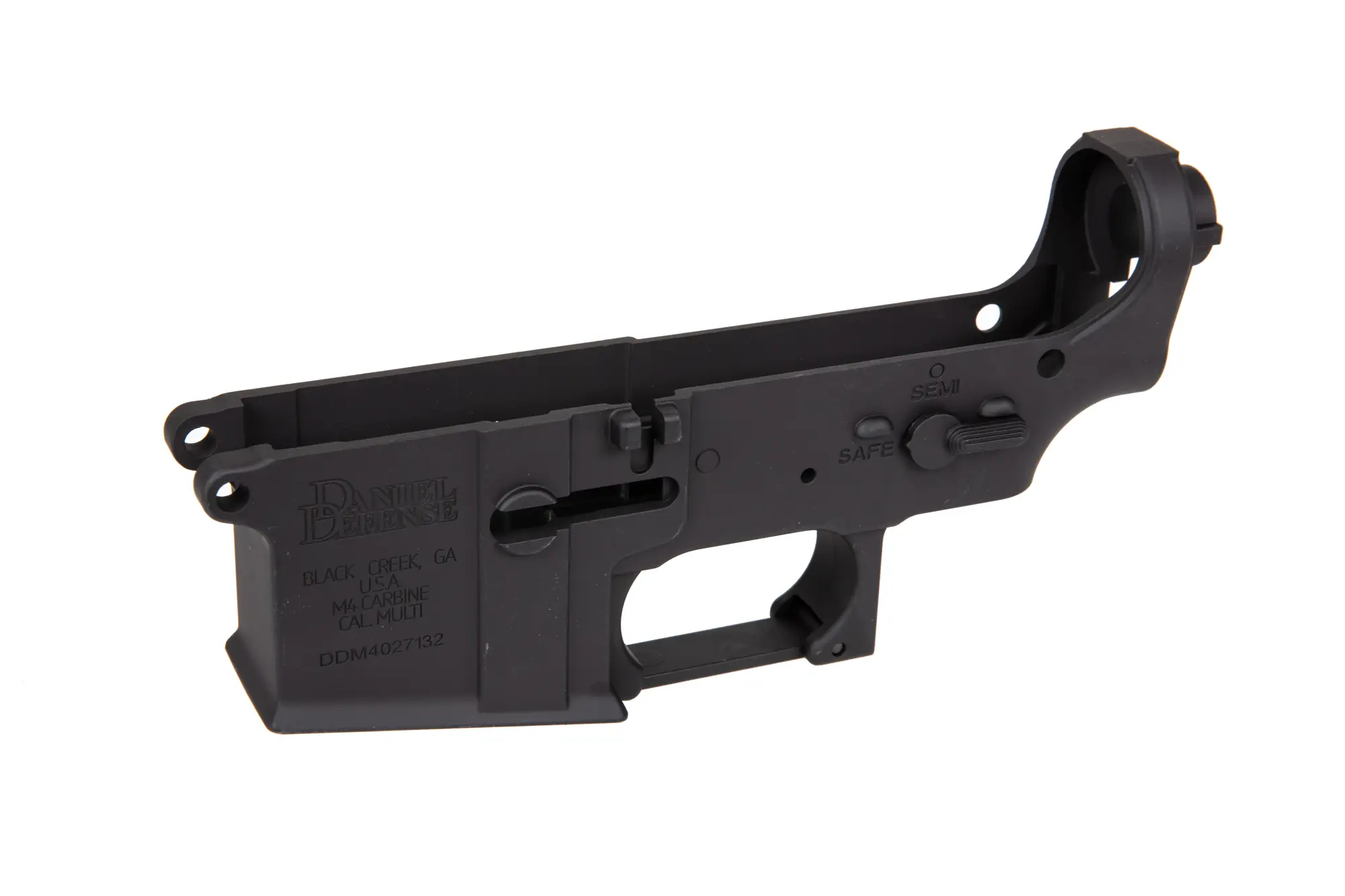 Metalowy dolny korpus Daniel Defense do serii M4 SA z systemem ESA™ - Czarny SPE-09-037888-00 asgbox.pl Metalowy dolny korpus Daniel Defense do serii M4 SA z systemem ESA™ - Czarny - obrazek 4